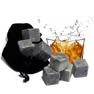 Best Whiskey Stones Rocks for Bourbon Scotch Pack of 9